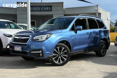 Blue 2017 Subaru Forester Wagon 2.5I-S