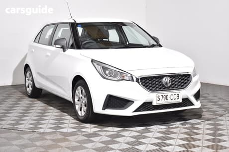 White 2019 MG MG3 Hatchback Core
