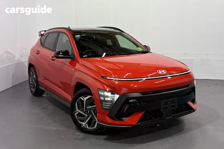 Orange 2026 Hyundai Kona Wagon Hybrid Premium N Line