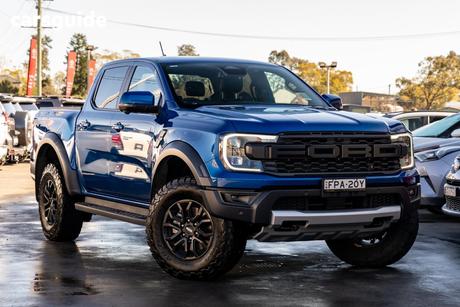 Blue 2024 Ford Ranger Double Cab Pick Up Raptor 3.0 (4X4)