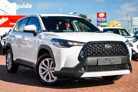 White 2025 Toyota Corolla Cross Wagon Gx 2Wd Hybrid