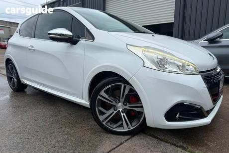 White 2015 Peugeot 208 Hatchback Gti