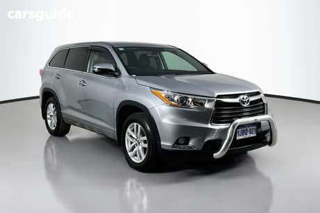 Silver 2016 Toyota Kluger Wagon Gx (4X2)