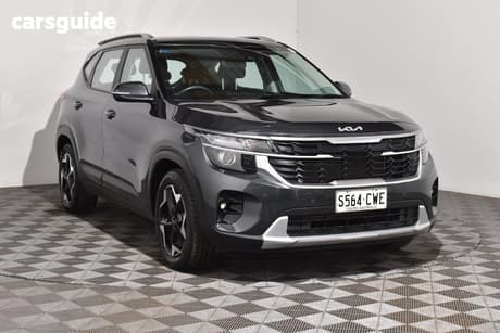 Grey 2023 Kia Seltos Wagon Sport (Fwd)