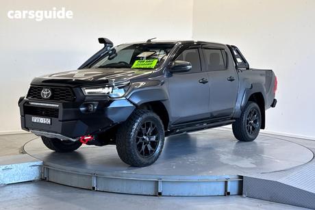 Silver 2021 Toyota Hilux Double Cab Pick Up Rugged X (4X4)