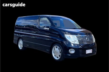 Black 2005 Nissan Elgrand Wagon