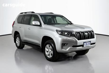 Silver 2018 Toyota Landcruiser Prado Wagon Gxl (4X4)
