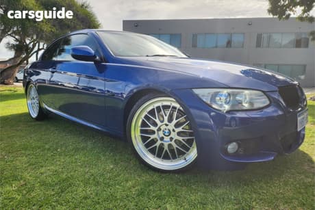 Blue 2011 BMW 325I Convertible 25I