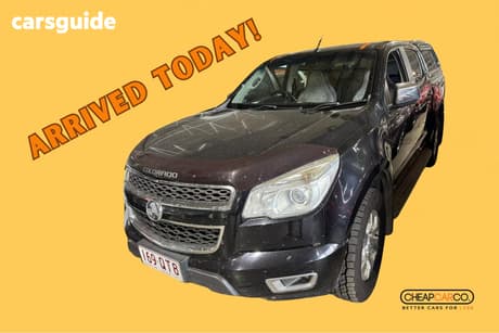Black 2015 Holden Colorado Crew Cab Pickup Ltz (4X4)