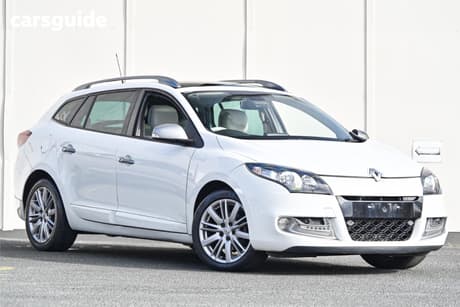White 2013 Renault Megane Hatchback Gt-Line