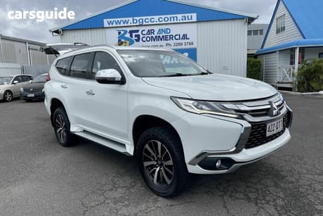 White 2017 Mitsubishi Pajero Sport Wagon Glx (4X4) 5 Seat