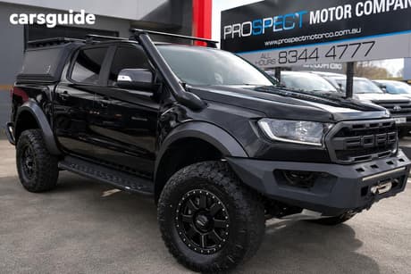 Black 2020 Ford Ranger Double Cab Pick Up Raptor 2.0 (4X4)
