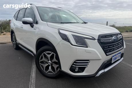 White 2023 Subaru Forester Wagon Hybrid L (Awd)