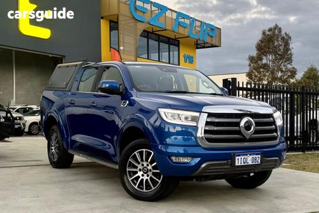 Blue 2022 GWM UTE Dual Cab Utility Cannon (4X4)