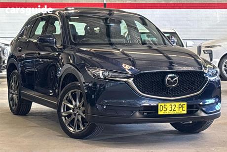 Blue 2020 Mazda CX-5 Wagon Akera (4X4)