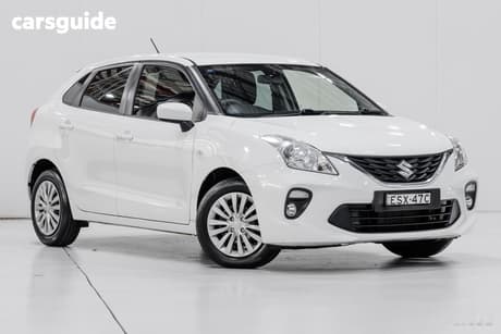 White 2022 Suzuki Baleno Hatchback Gl