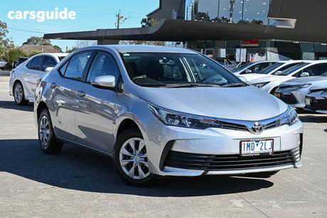 Silver 2018 Toyota Corolla Sedan Ascent