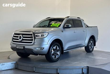 Silver 2024 GWM UTE Dual Cab Utility Cannon-X (4X4)