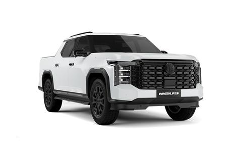 White 2026 MG Mgu9 Ute Tray BLACK EDITION 4X4