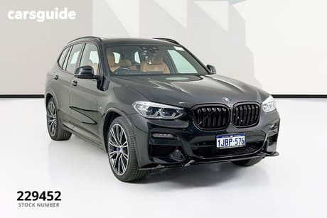 Black 2021 BMW X3 Wagon Xdrive30I M Sport