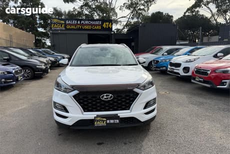 White 2019 Hyundai Tucson Wagon Go (Fwd)