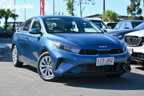 Blue 2023 Kia Cerato Hatchback S
