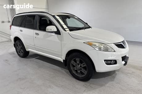 White 2012 Great Wall X200 Wagon (4X4)