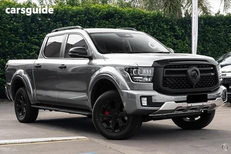 Grey 2026 GWM Cannon Alpha Dual Cab Utility Ultra Phev (4X4)