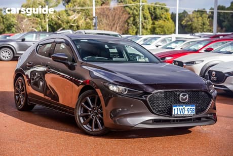 Grey 2025 Mazda Mazda3 Hatchback G20 Touring Vision