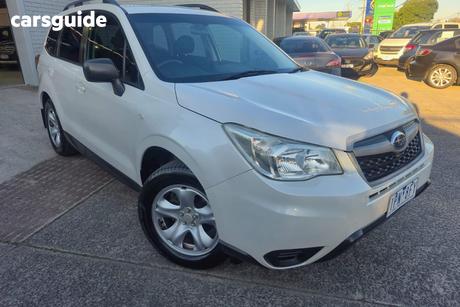 White 2012 Subaru Forester Wagon X Luxury Edition
