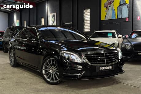 Black 2014 Mercedes-Benz S500 Sedan