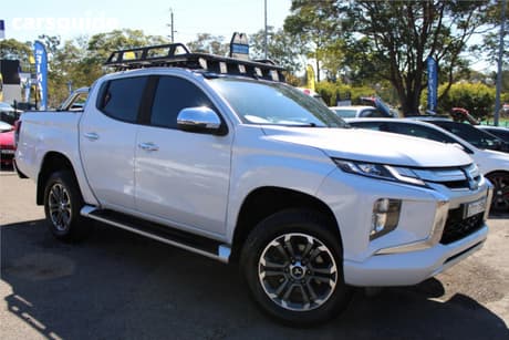 White 2019 Mitsubishi Triton Double Cab Pick Up Gls (4X4)