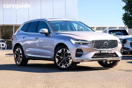 Silver 2026 Volvo XC60 Wagon Plus B5 Bright