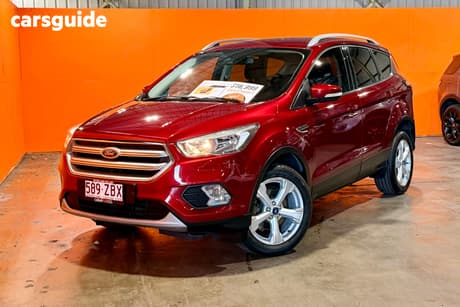 Red 2018 Ford Escape Wagon Trend (Fwd)