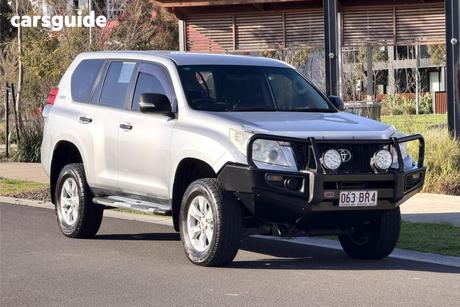 Silver 2011 Toyota Landcruiser Prado Wagon Gx (4X4)