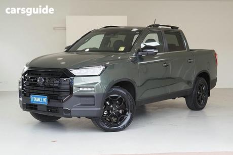 Green 2026 KGM Musso Crew Cab Pickup Ultimate