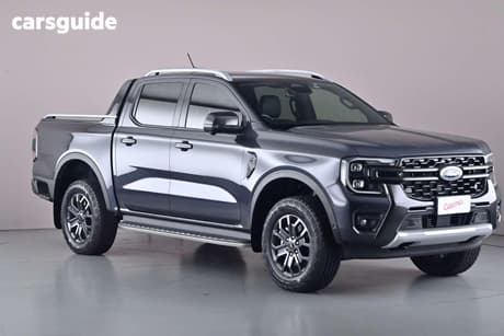 Grey 2023 Ford Ranger Double Cab Pick Up Wildtrak 3.0 (4X4)