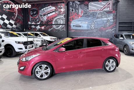 Red 2014 Hyundai I30 Hatchback Premium