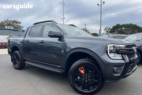 Grey 2026 Ford Ranger Double Cab Pick Up Wildtrak 3.0 (4X4)