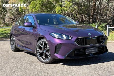 Purple 2025 BMW 118 Hatchback M Sport Sport Collection
