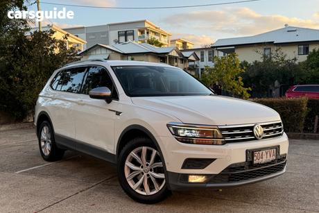 White 2018 Volkswagen Tiguan Wagon Allspace 132 Tsi Comfortline