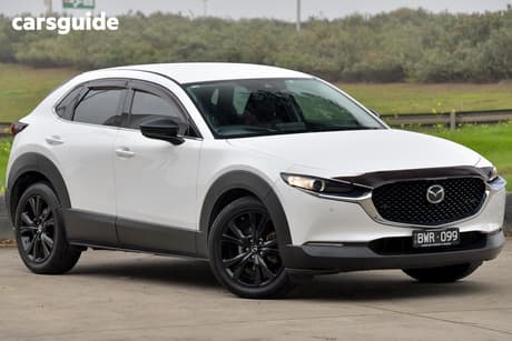 White 2022 Mazda CX-30 Wagon G25 Touring (Awd)