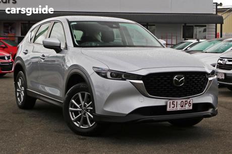 Silver 2022 Mazda CX-5 Wagon Maxx Sport (Awd)