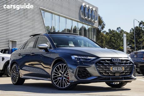Grey 2026 Audi S3 Sedan Quattro