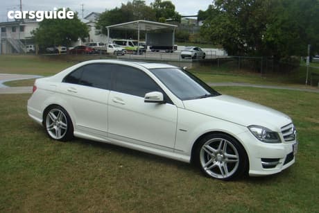 White 2011 Mercedes-Benz C250 Sedan Avantgarde Be