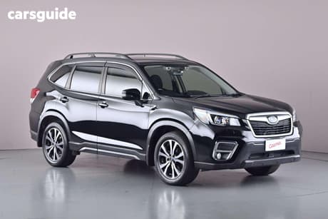 Black 2019 Subaru Forester Wagon 2.5I Premium (Awd)