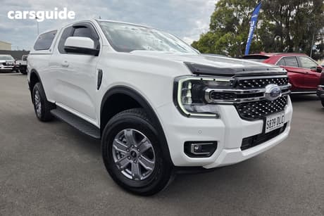 White 2025 Ford Ranger Super Cab Utility Xlt 2.0 (4X4)