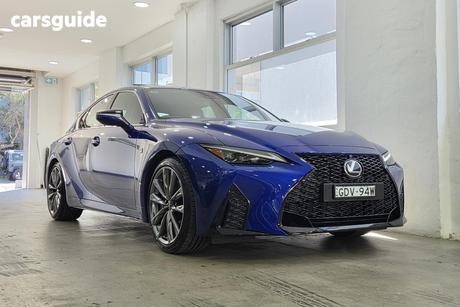 Blue 2021 Lexus IS300 Sedan F Sport