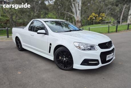White 2014 Holden UTE Utility Sv6