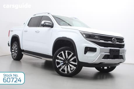 White 2023 Volkswagen Amarok Dual Cab Utility Aventura Tsi452 4Motion